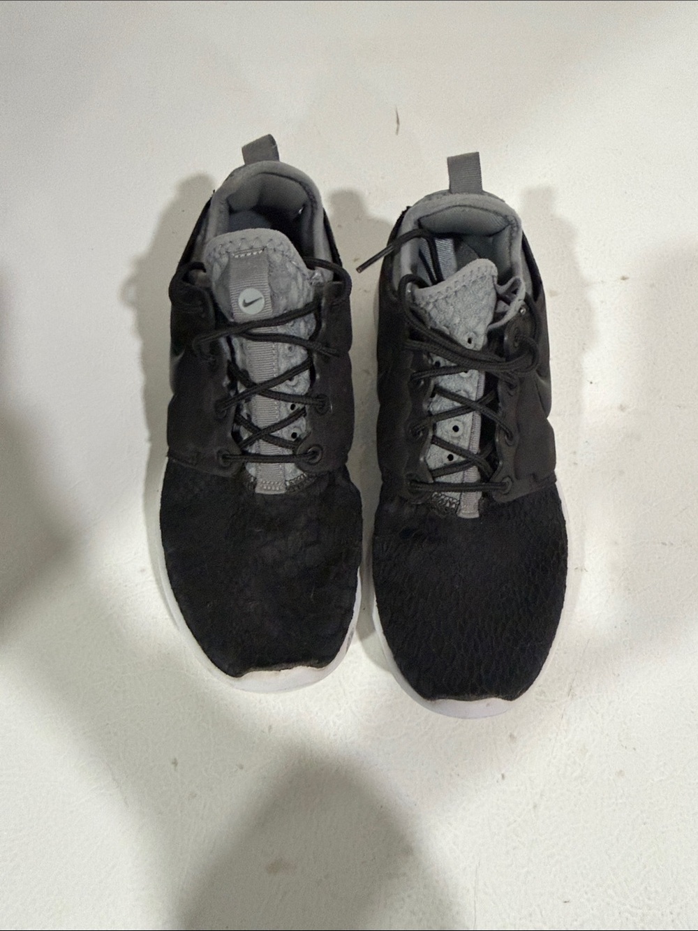 Nike Black and Gray Running Shoes